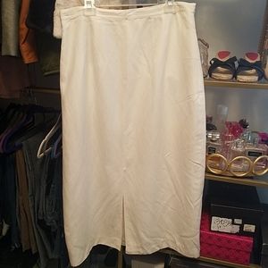 🛍👠 Lane Bryant Silk Maxi Skirt